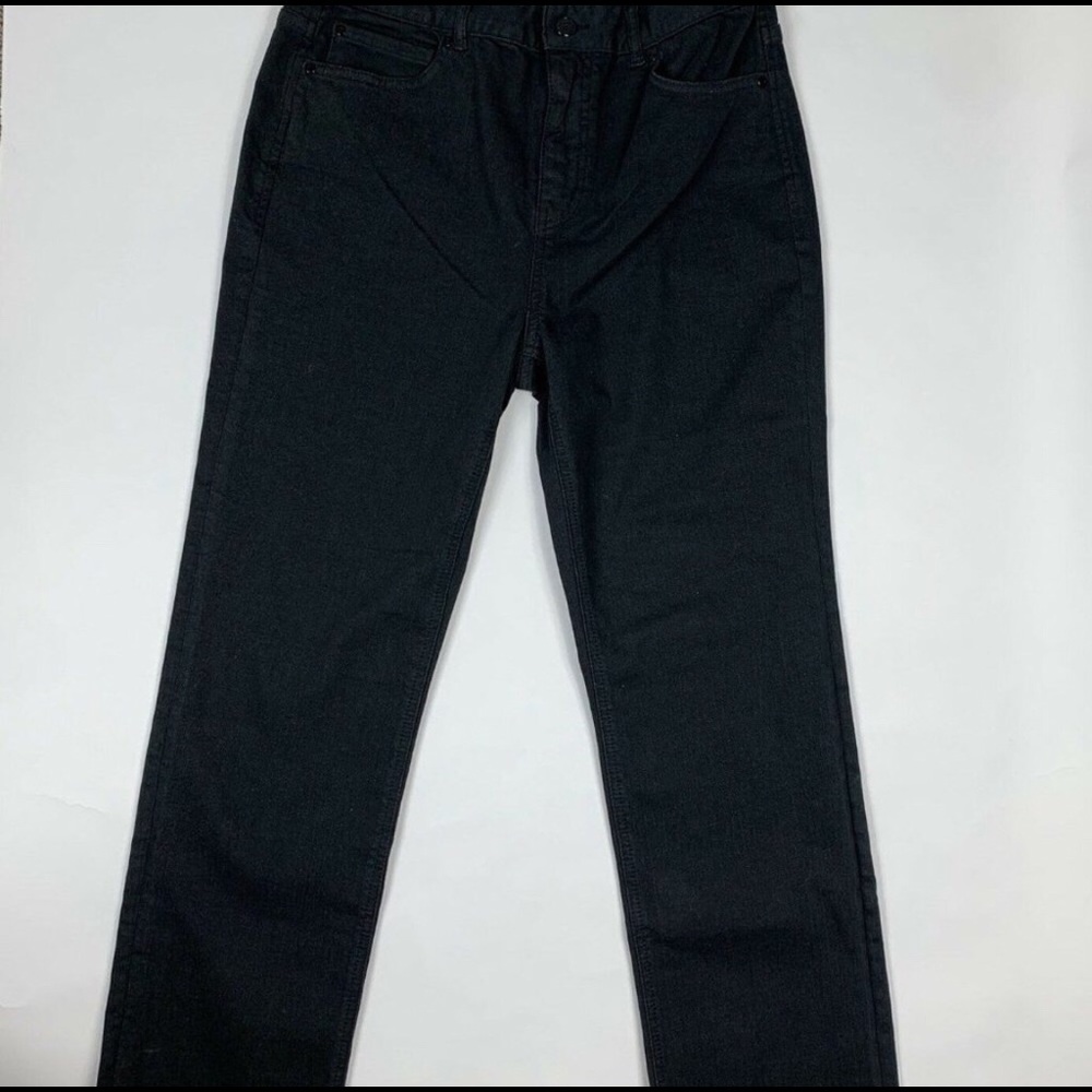 Kate Spade Broome St. Straight Leg Raw Hem Jeans - Picture 2 of 7